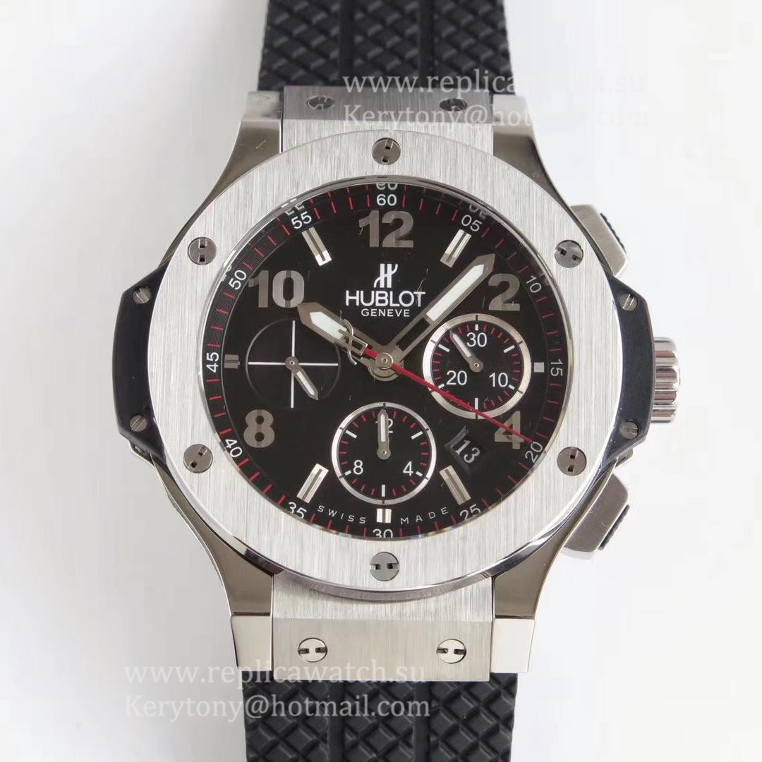 Best Price Hublot Big Bang Steel 301.SX.130.RX HBB V6F SS Black Dial HUB4100