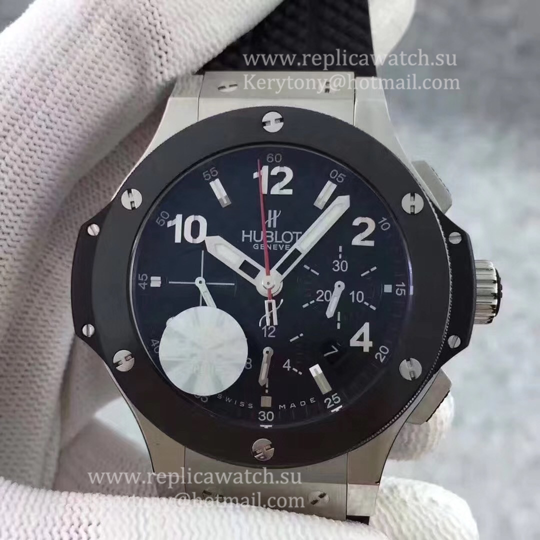 High Quality Hublot Big Bang Steel Ceramic 301.SB.131.RX V6F SS Carbon Fiber Dial HUB4100