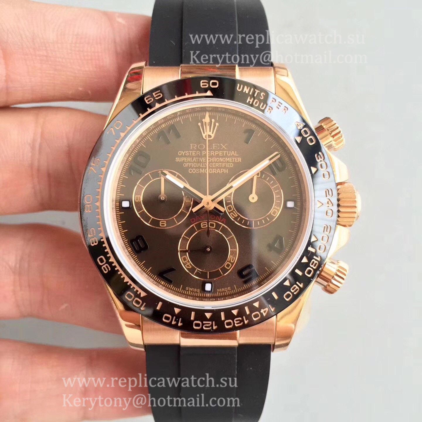 Shop R01ex Daytona  116515 LN ARF Rose Gold Chocolate Dial 4130