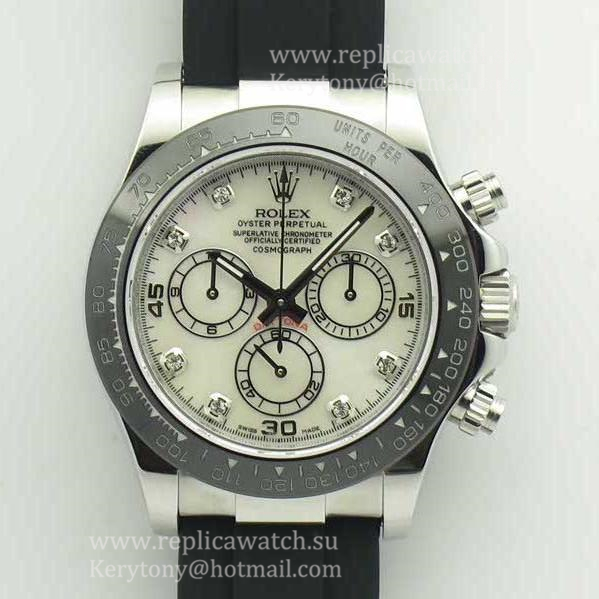 High Quality R01ex Daytona  116519 LN JHF SS Mother Of Pearl Dial 4130