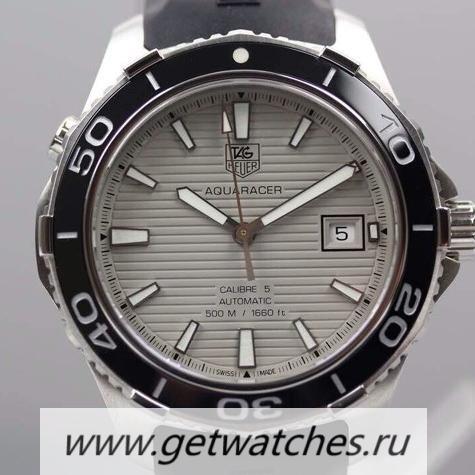 Shop Tag Heuer Aquaracer Chrono 500M Calibre 16 SS Gray Dial Calibre 16