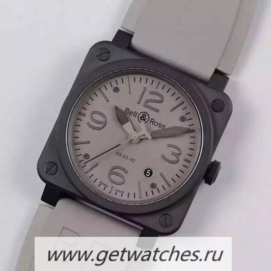 Best Price Bell & Ross BR 03-92 PVD Grey Dial M9015