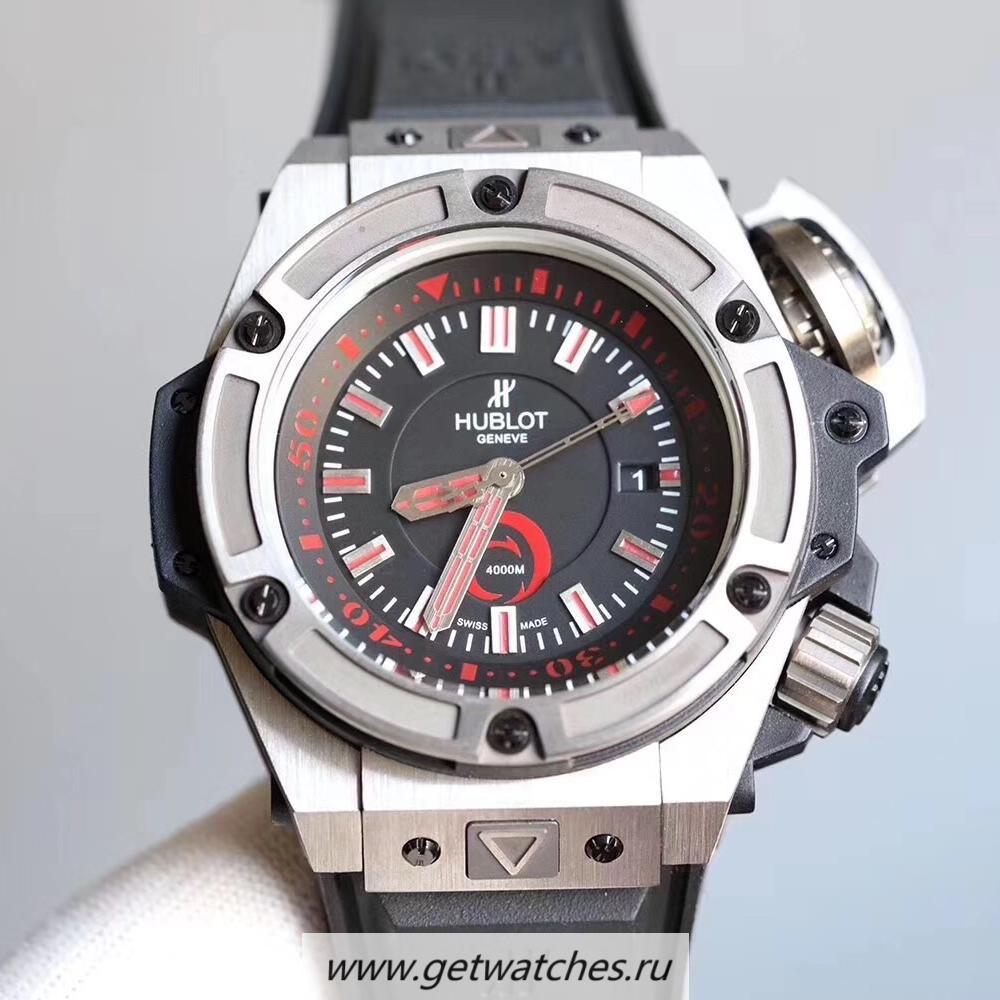 High Quality Hublot Big Bang King Power Alinghi 4000 SF Titanium Black Dial HUB1401