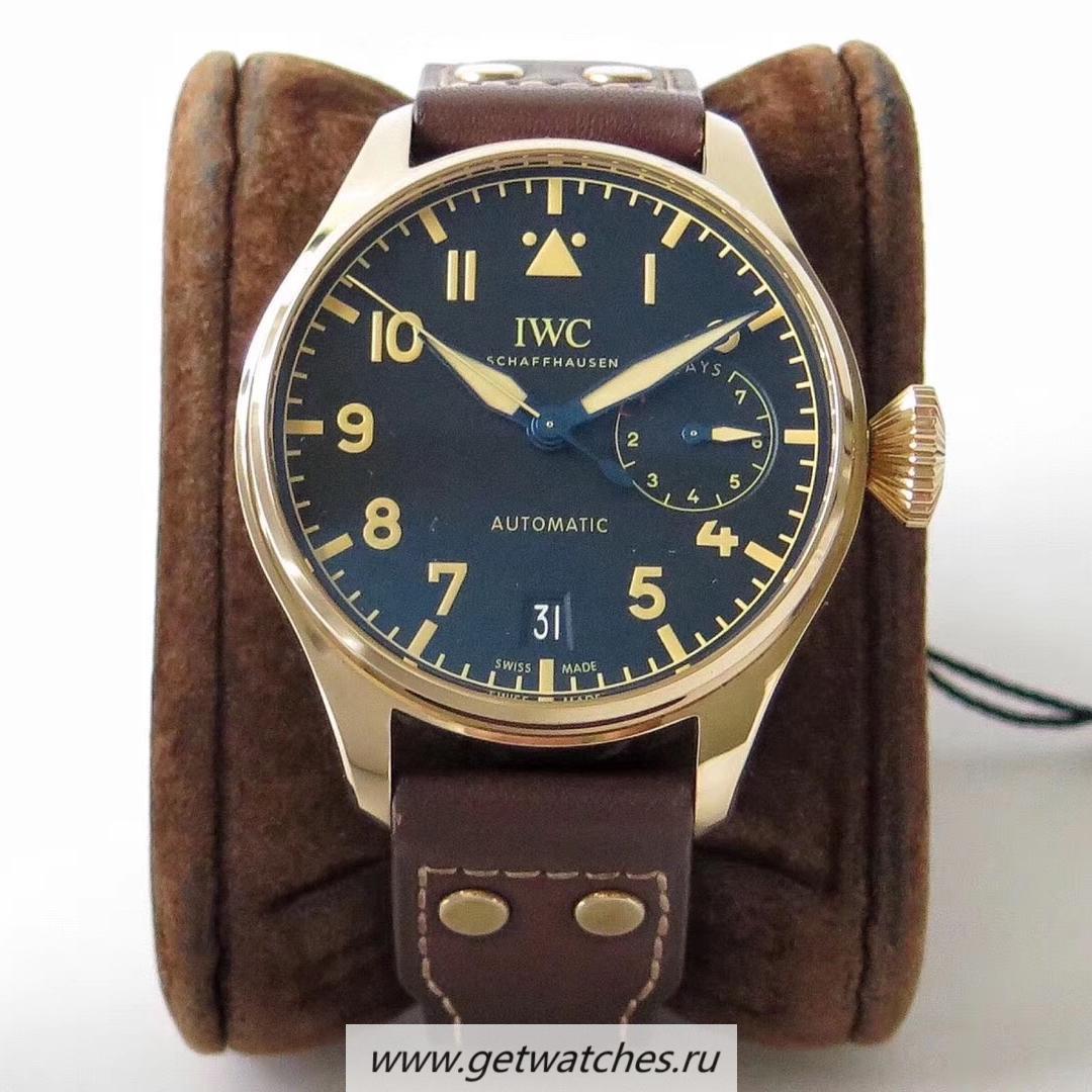 NEW Replica IWC Big Pilot Heritage IW501005 ZF Bronze Black Dial 52000