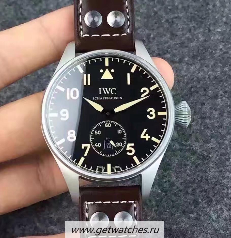 Replica IWC Big Pilot Heritage IW510301 MKF SS Black Dial 59215