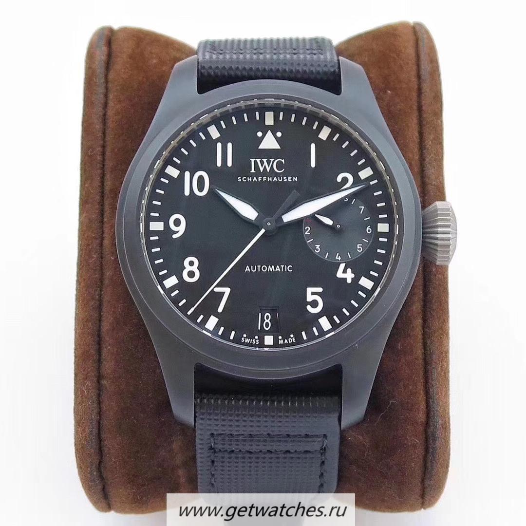 NEW Replica IWC Big Pilot Top Gun IW501901 ZF V2 Ceramic Black Dial 51111