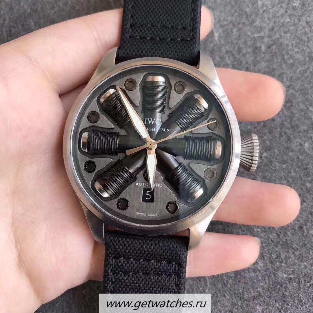 Shop IWC Big Pilot Top Gun IWF SS Nuts Dial M9015
