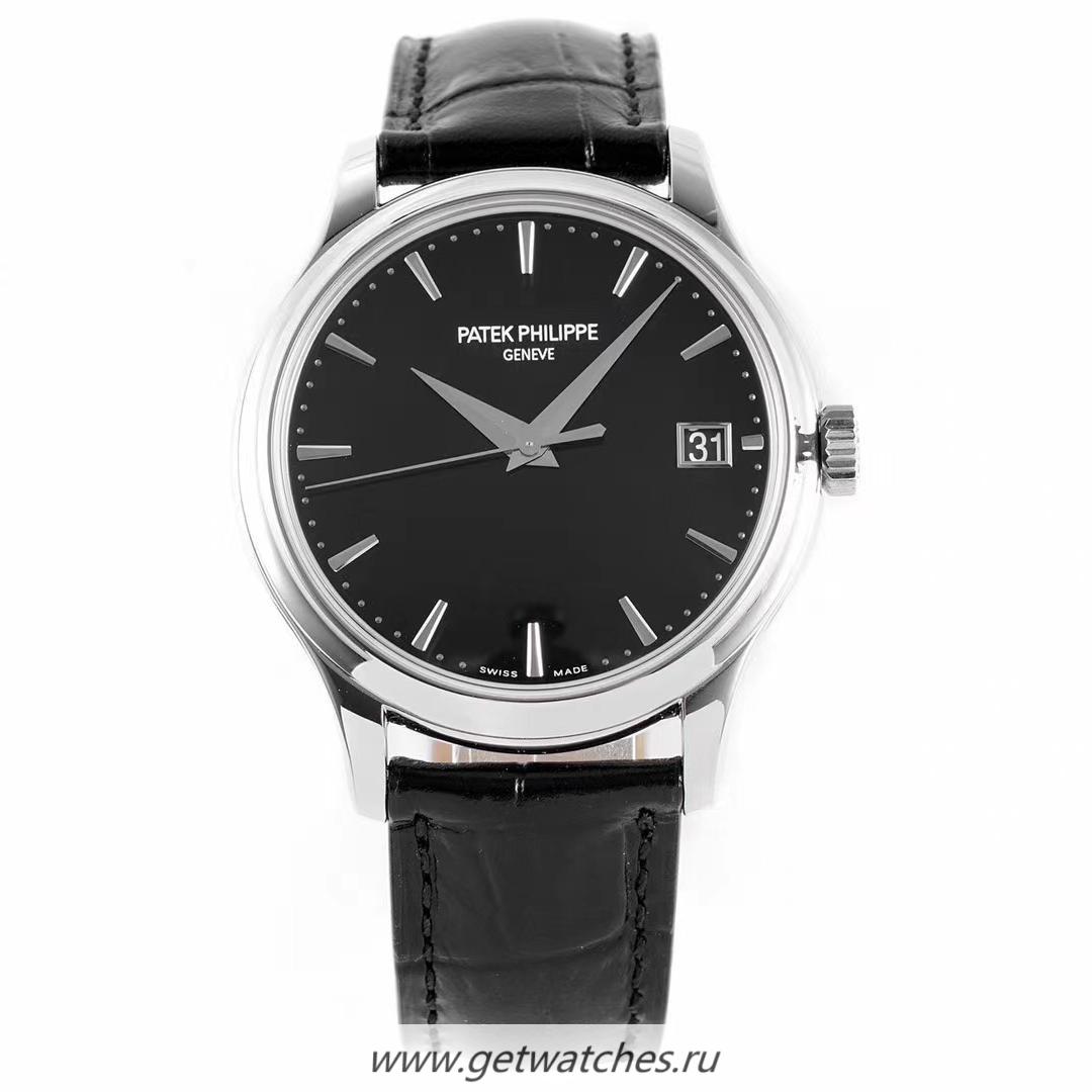High Quality Pat*k Phi1i*pe Calatrava 5227 ZF V3 SS Black Dial 324 SC