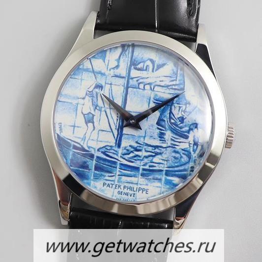 Best Price Pat*k Phi1i*pe Calatrava Azulejos 5089G-061 2017 FLF SS Azulejos Dial 240SC