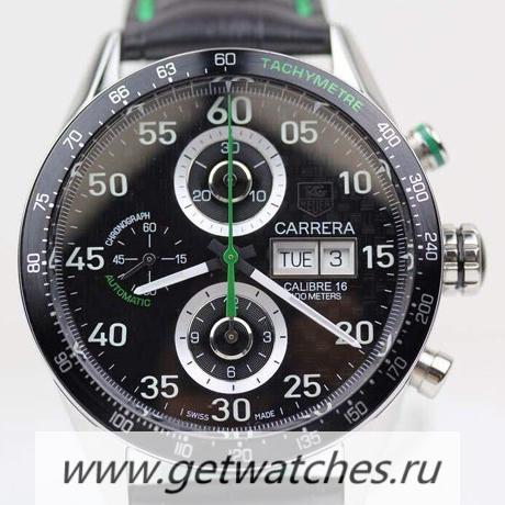 Fake Tag Heuer Carrera Calibre 1887 Rose Gold White Dial 1887