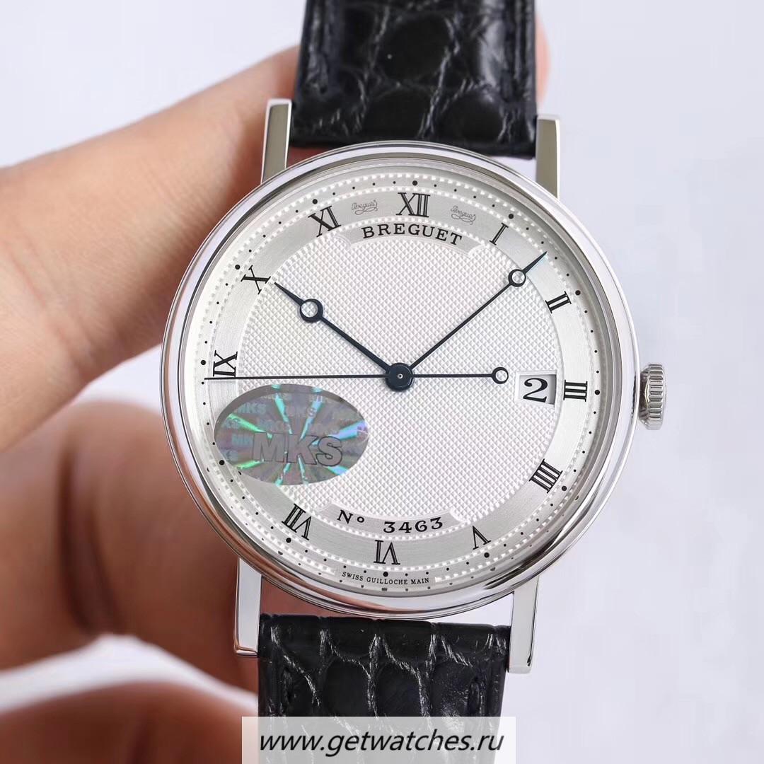 Perfect Replica Breguet Classique 5177BB/15/9V6 MKSF SS Silver Dial M9015