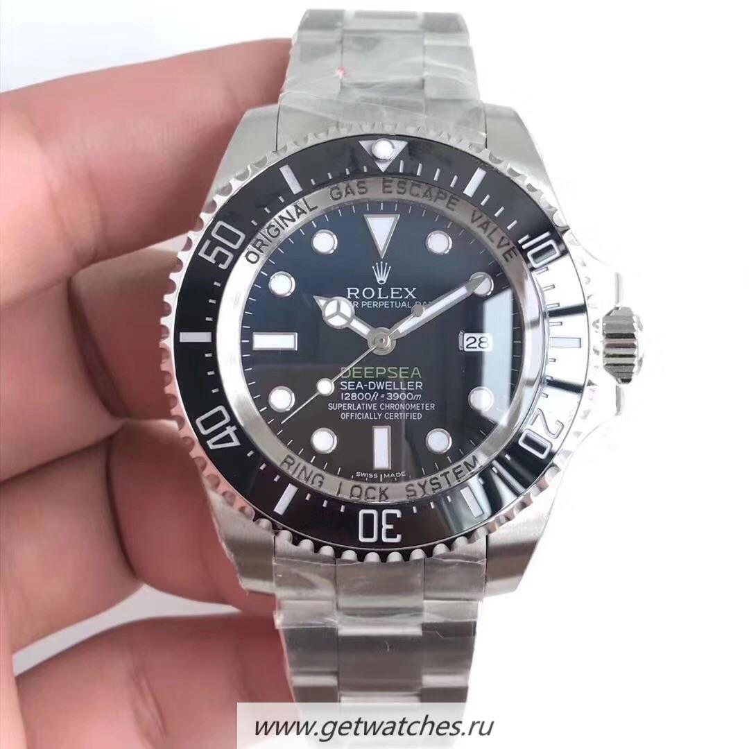 Fake R01ex DEEPSEA 126660 Noob Factory V8 SS Deep Blue Dial 2836