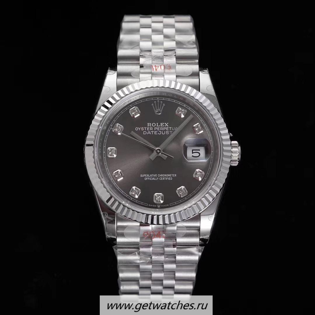 High Quality R01ex Datejust 36 126234 GMF SS 904L Anthracite Dial 3235
