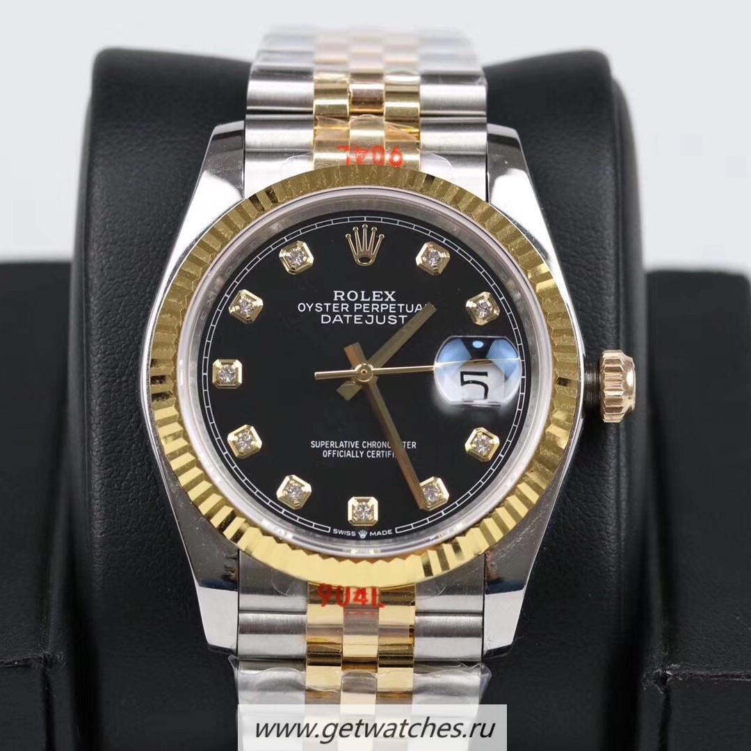 NEW Replica R01ex Datejust 36mm 116233 GMF SS 904L & Yellow Gold Black Dial 2824