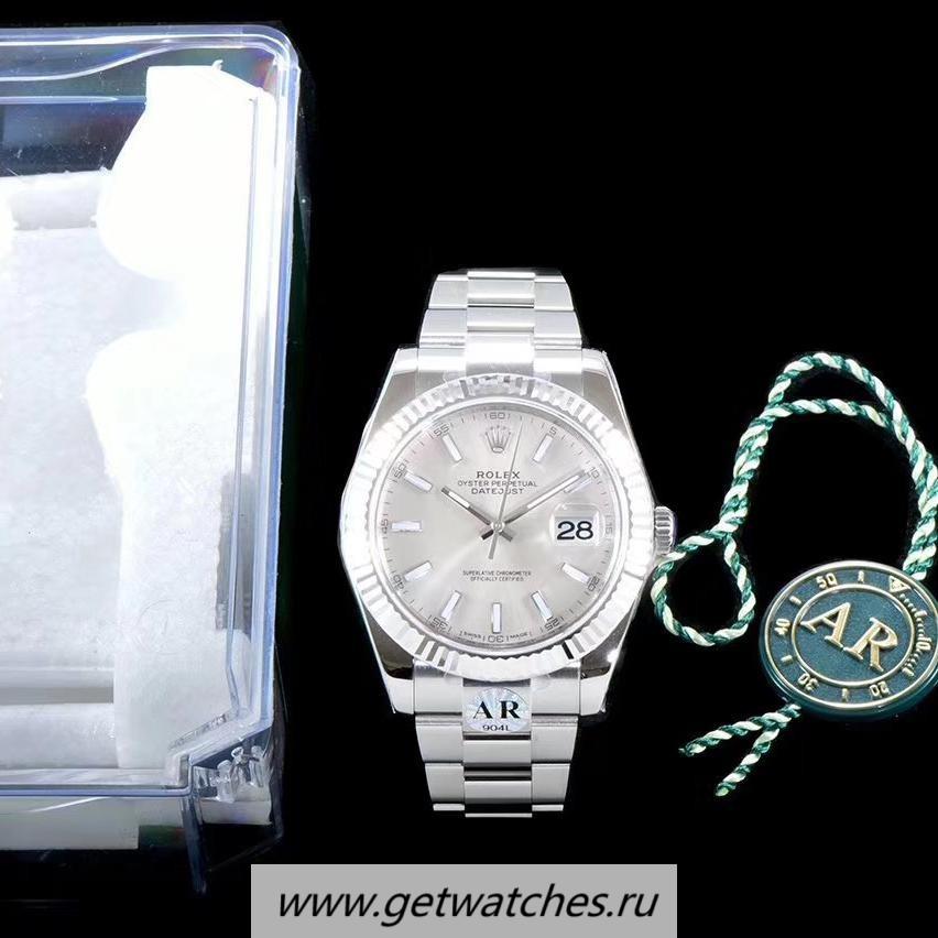 Best Price R01ex Datejust 41 126334 ARF V3 SS 904L Silver Dial 2824