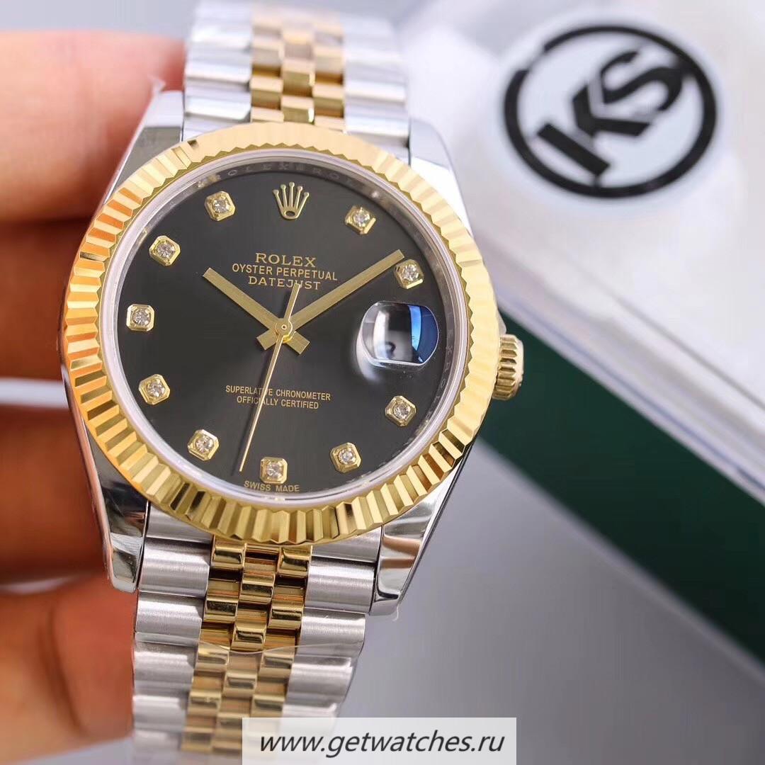 Shop R01ex Datejust II 126333 41mm KSF SS & Yellow Gold Black Dial 2836