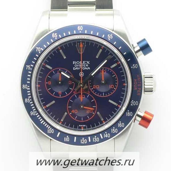 Replica R01ex Daytona Spike Lee Cool Hand Brooklyn BPF SS Blue Dial 4130