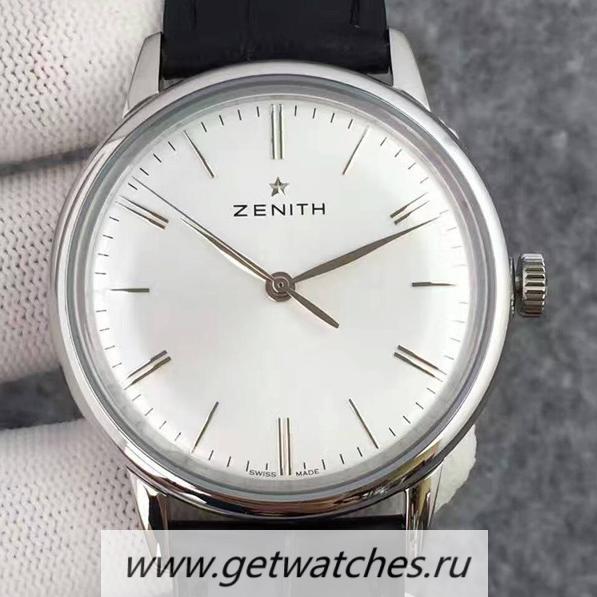 Fake Zenith Elite 6150 03.2270.6150/01.C493 SS White Dial Elite 6150