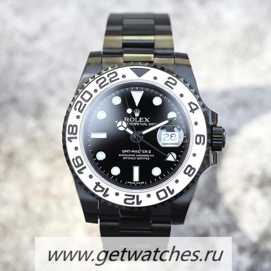 Shop R01ex GMT-Master II 116710 LN VRF PVD Black Dial 3186