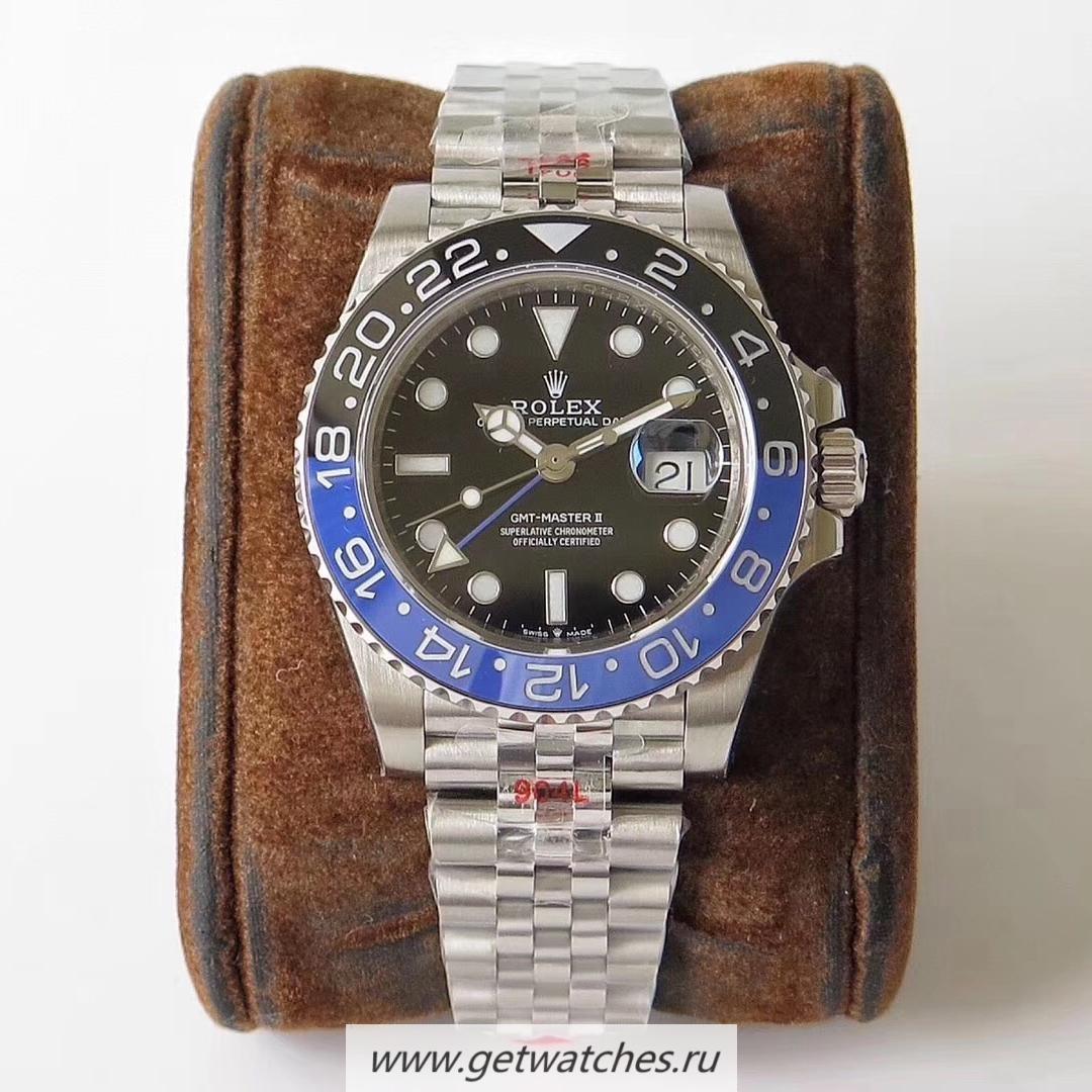 NEW Replica R01ex GMT-Master II 126710 BLNR GMF V3 SS 904L Black Dial 3285