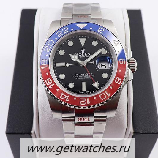 Fake R01ex GMT-Master II 126719 BLRO VRF SS 904L Black Dial 3285