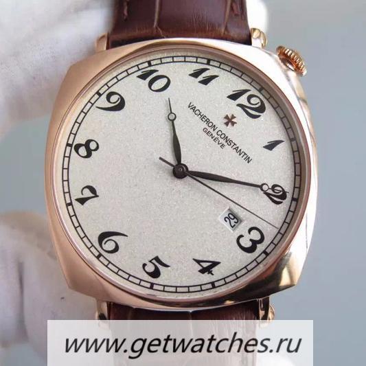 NEW Replica Vacheron C0nstan1n Historiques American 1921 Rose Gold White Dial 2892