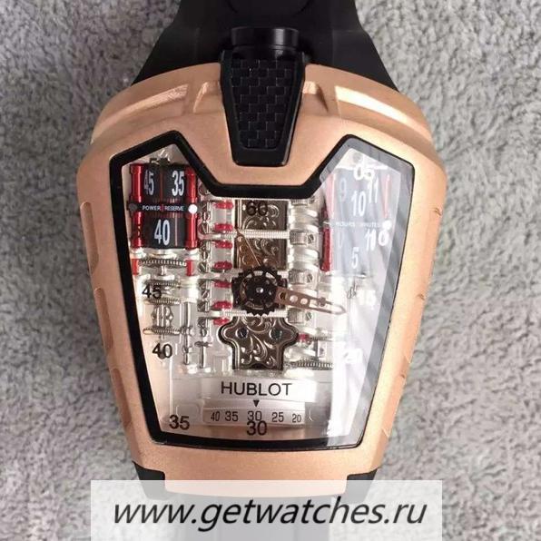 NEW Replica Hublot LaFerrari MP-05 Rose Gold Red & Skeleton Dial 2824