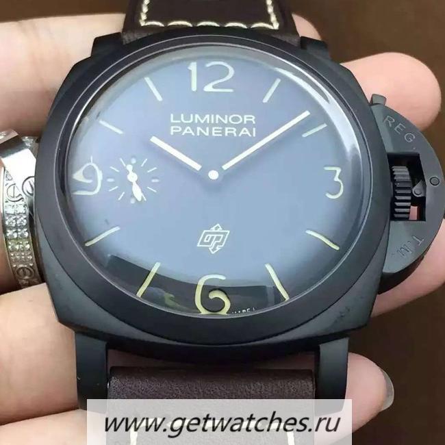 Perfect Replica Pa*e*a1 Luminor 1950 3 Days PAM 423 SS Black Dial P3002