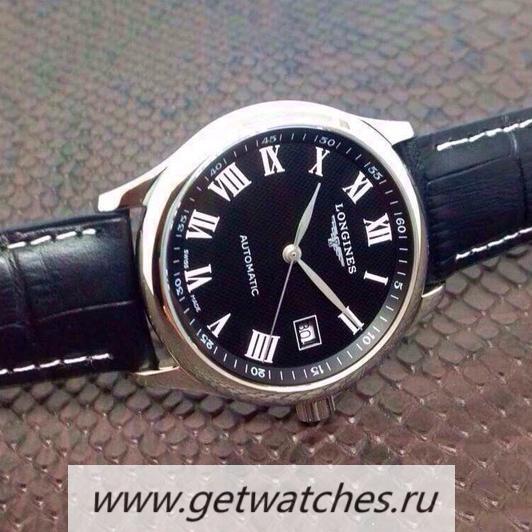 NEW Replica Longines Master Collection SS Black Dial 2824