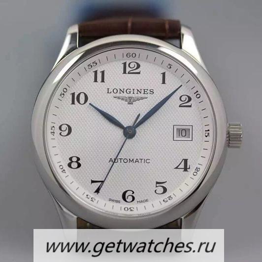 Replica Longines Master Collection SS White Dial 2824