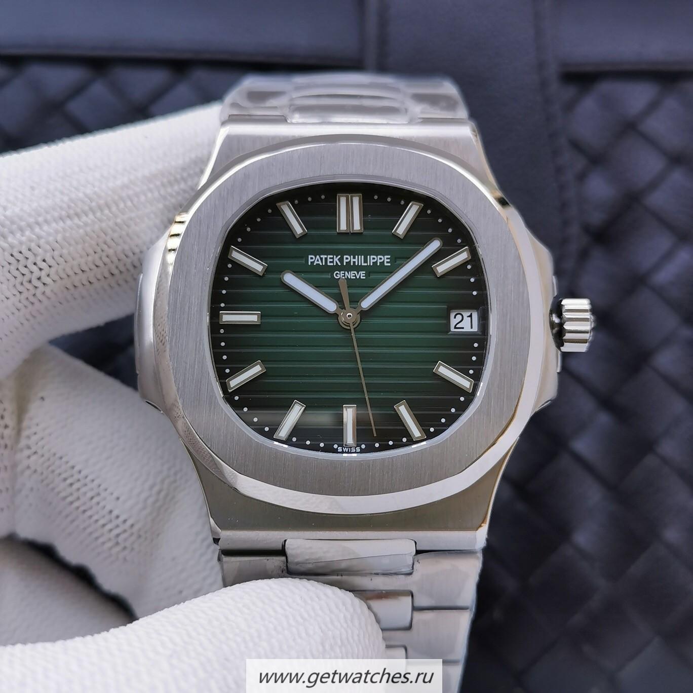 NEW Replica Pat*k Phi1i*pe Nautilus 5711/1A PPF SS Green Dial 324SC