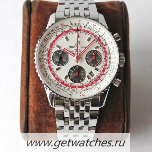 Best Price Breitling Navitimer B01 AB01212B1C1A1 air AIF SS White Dial 7750