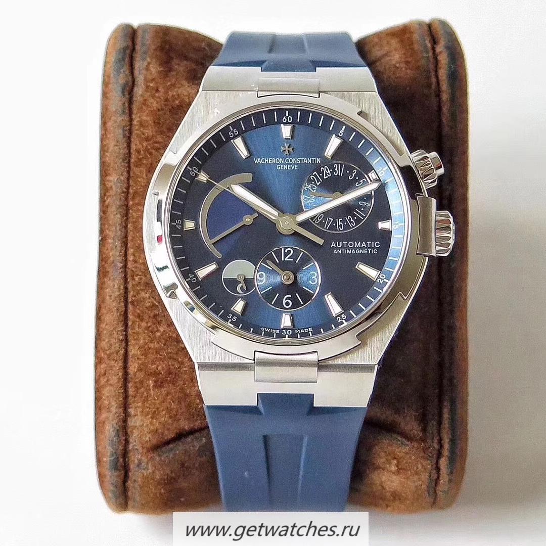 NEW Replica Vacheron C0nstan1n Overseas Dual Time 47450/000A-9039 TWAF SS Blue Dial 1222 SC