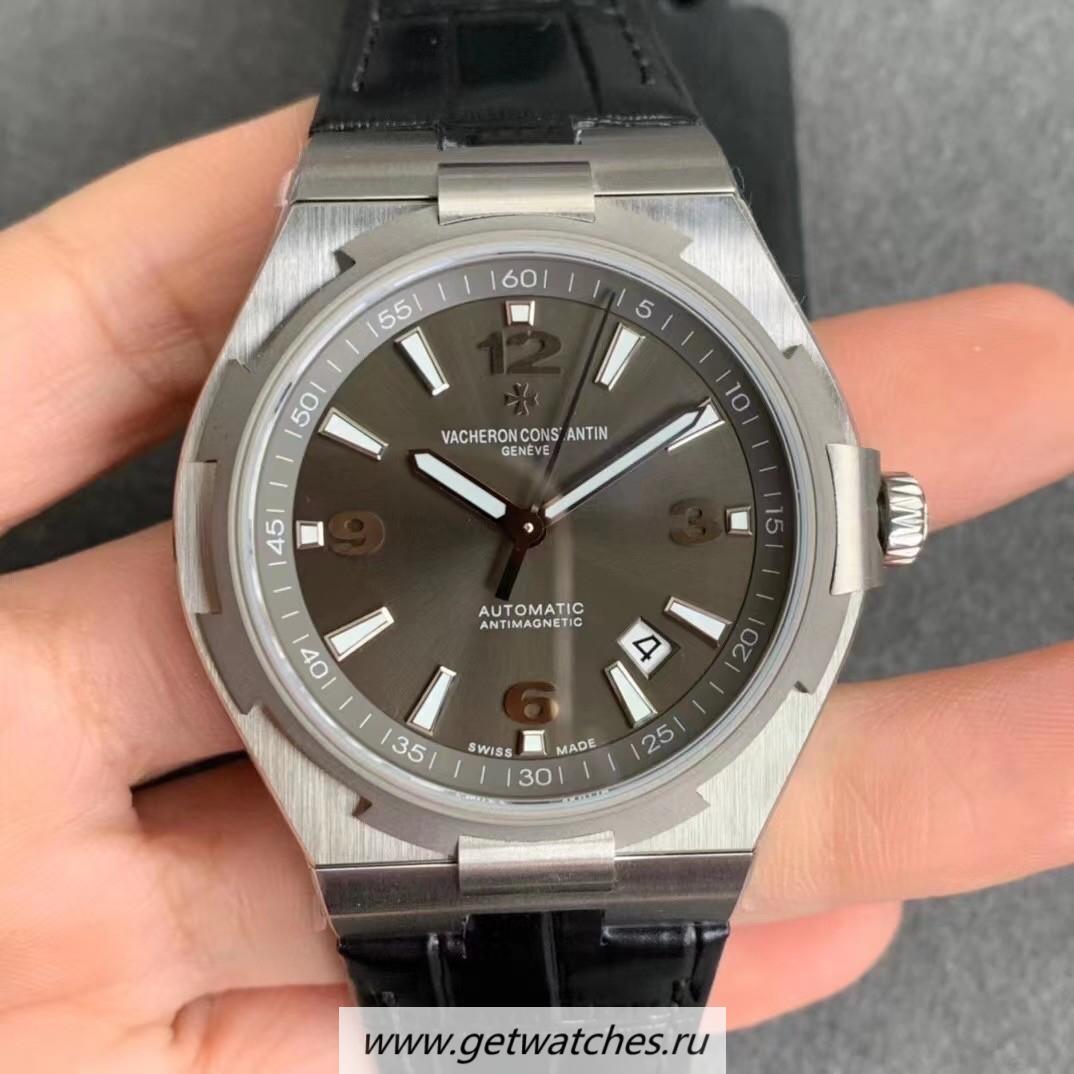 Best Price Vacheron C0nstan1n Overseas MKSF SS Grey Dial Titanium Bezel M9015