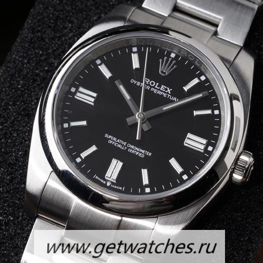 Replica R01ex Oyster Perpetual 36 126000 KRF SS 904L Black Dial 2824