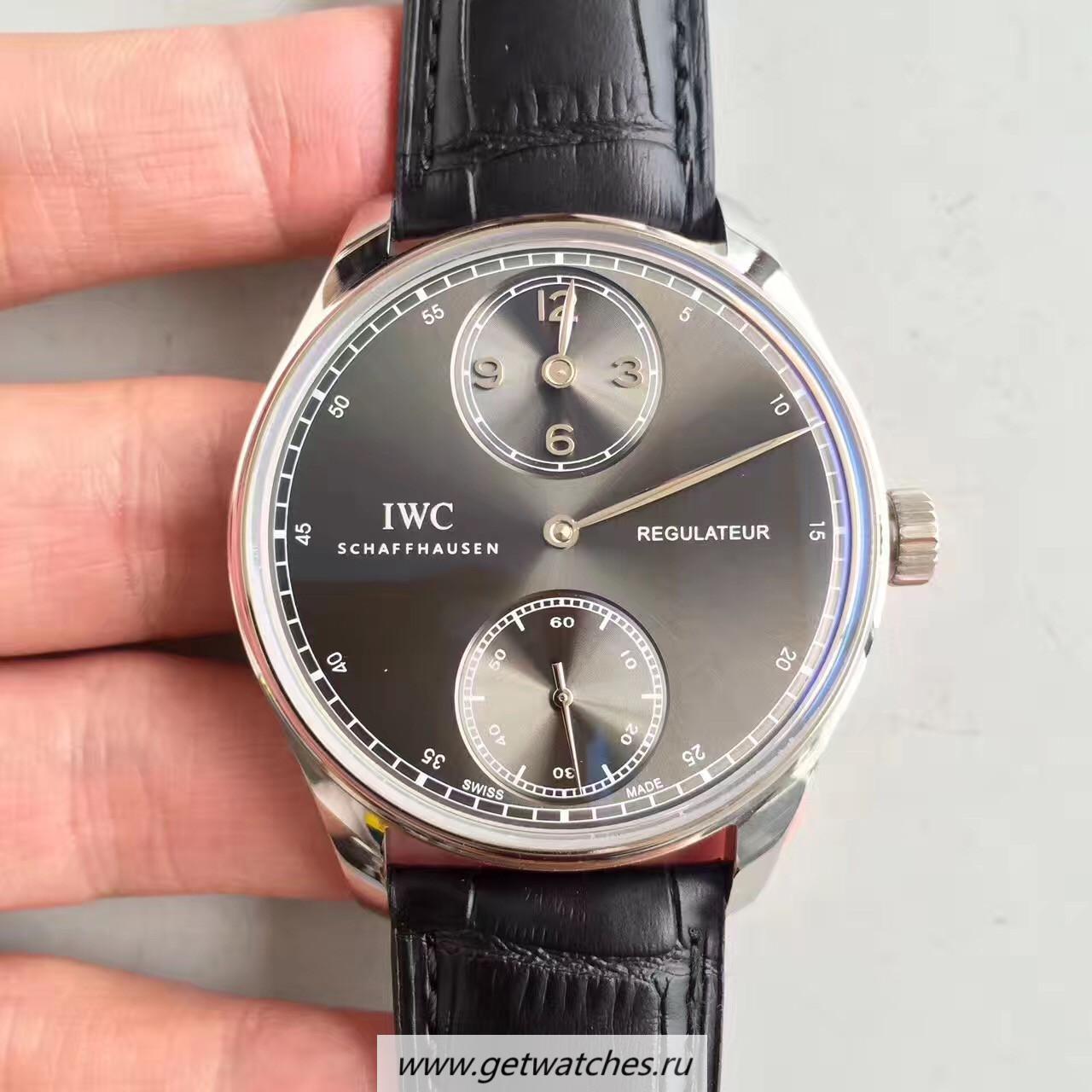 Fake IWC Portugieser Regulateur IW544401 ZF SS Anthracite Dial 98245
