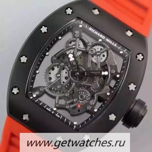 Perfect Replica Richard Mille RM035 PVD Orange Dial M9015