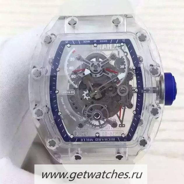 Shop Richard Mille RM056-01 Limtied Edition Blue Dial M9015