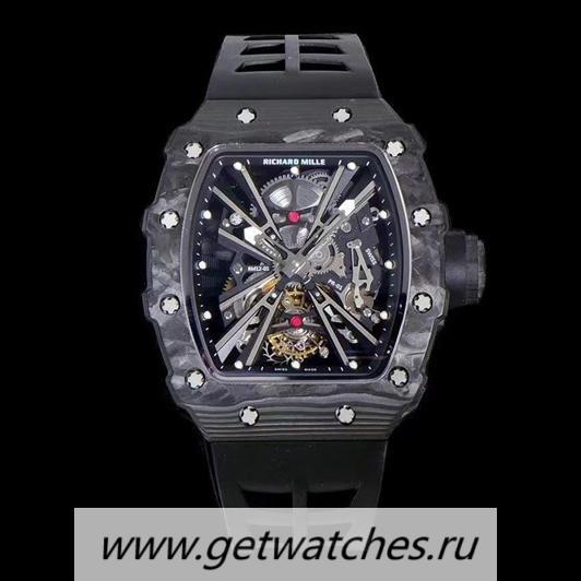 Perfect Replica Richard Mille RM12 KVF NTPT Black Dial Tourbillon