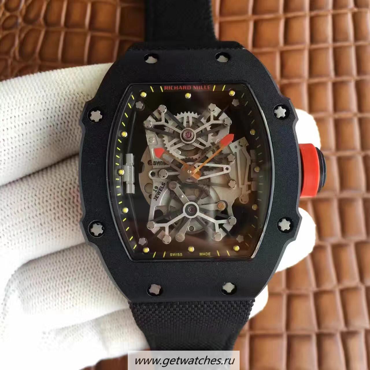 High Quality Richard Mille RM27-01 Rafael Nadal PVD Black Dial M9015
