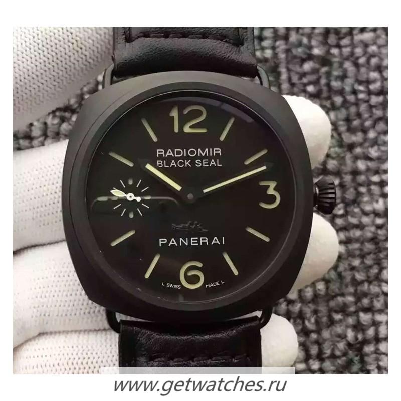 Fake Pa*e*a1 Radiomir Black Seal 3 Days PAM388 VSF SS Black Dial P9000