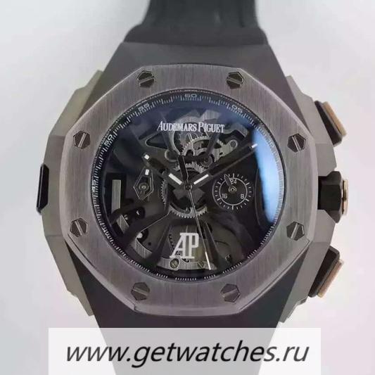 NEW Replica Audemars P1g*et Royal Oak Concept Laptimer Michael Schumacher PVD Skeleton Dial Quartz 2713