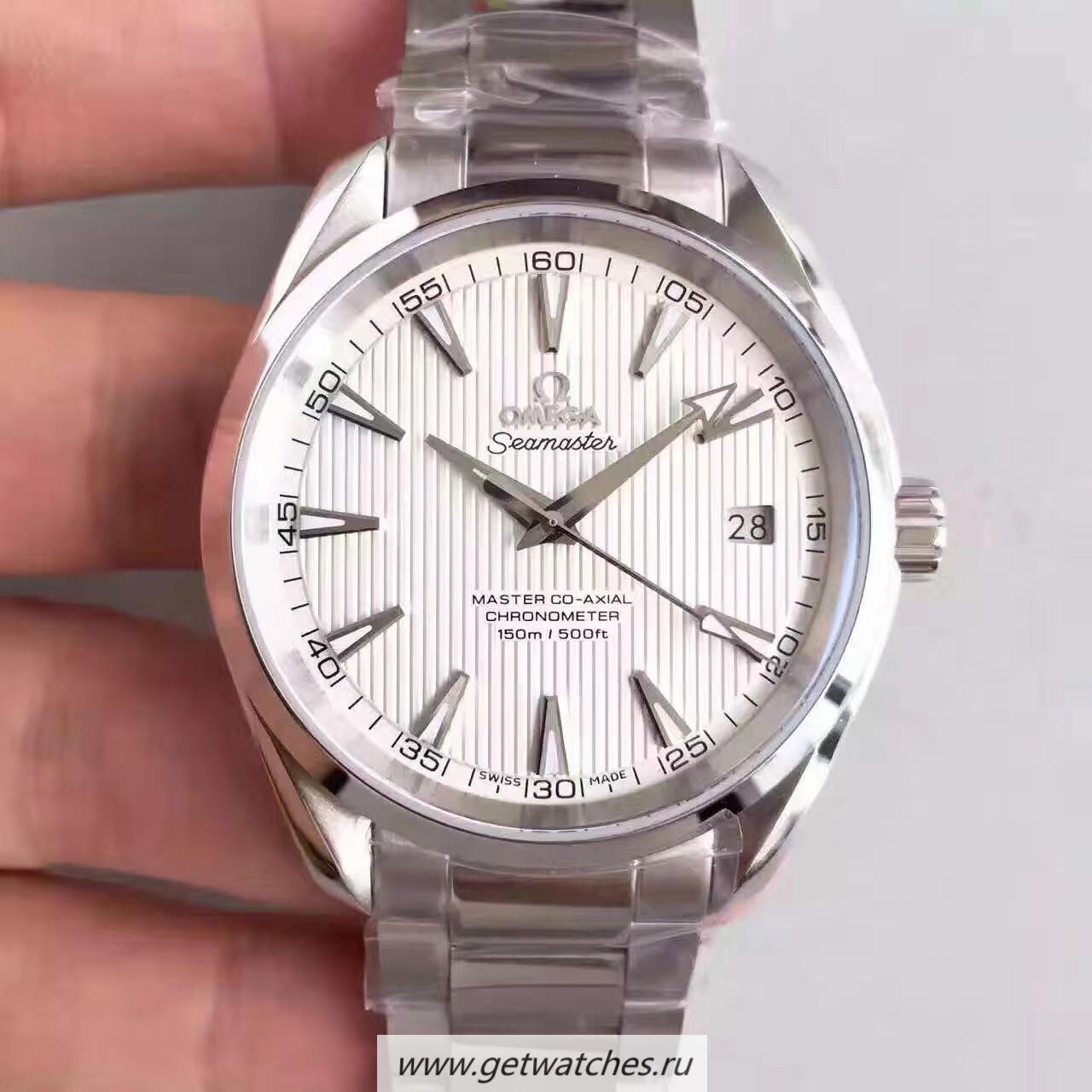 Copy 0me*ga Seamaster Planet Ocean 600M 39.5mm VSF SS Black Dial Leather Strap 8800