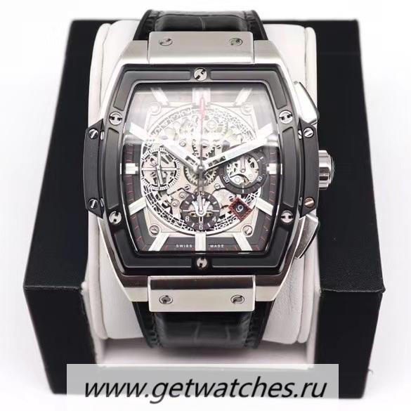 Copy Hublot Spirit Of Big Bang HBF SS Black Dial HUB4700