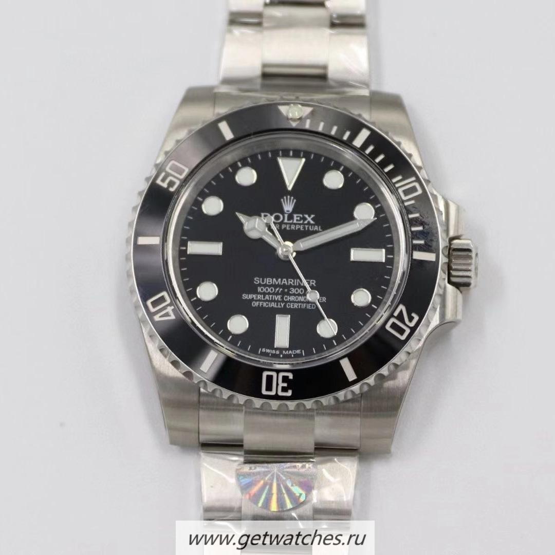 Perfect Replica R01ex Submariner 114060 No Date ARF SS 904L Black Dial 3130