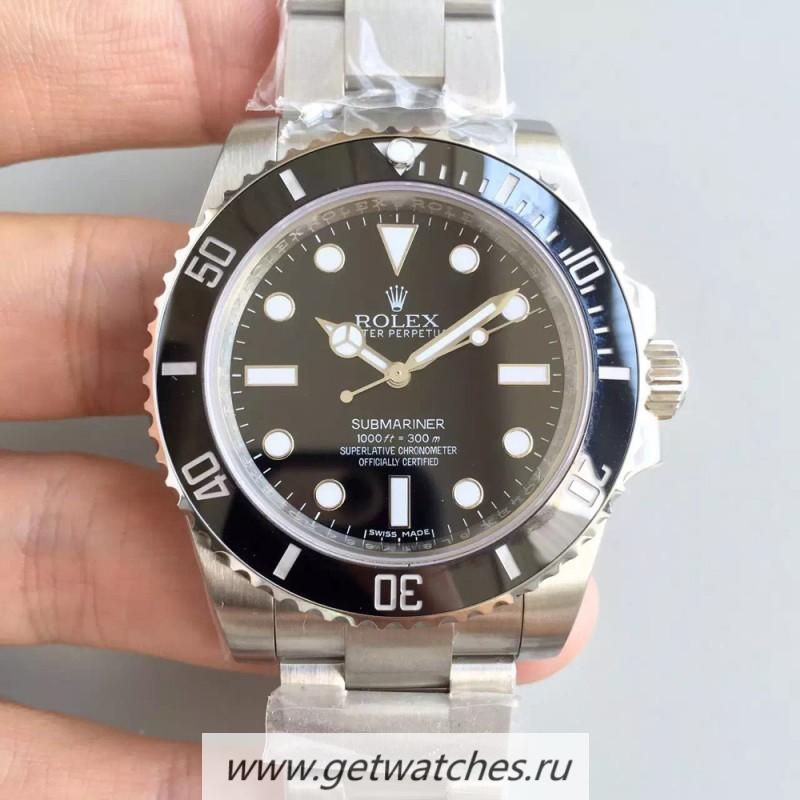 Perfect Replica R01ex Submariner 114060 Noob Factory V8 SS Black Dial 2836