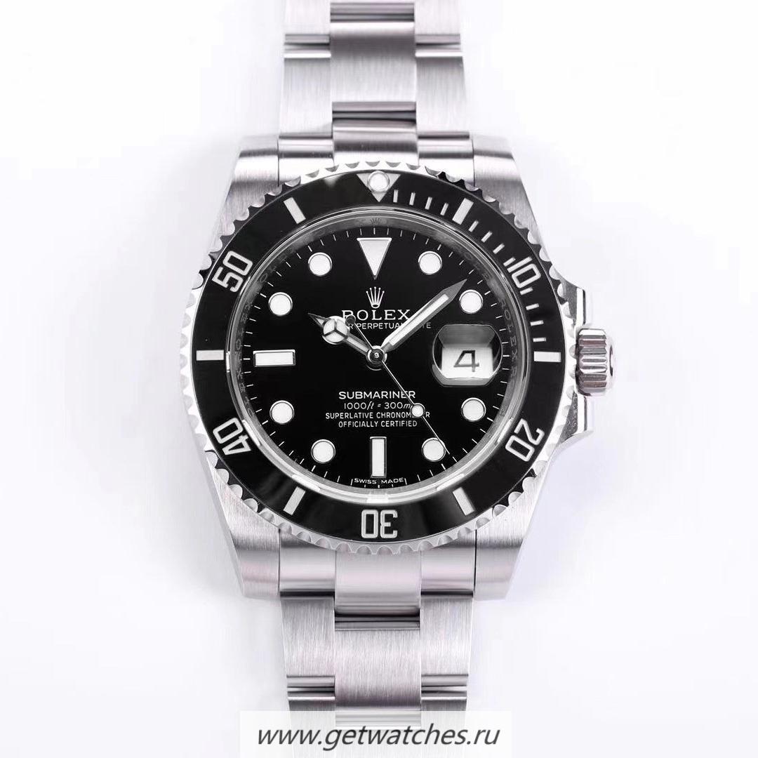 High Quality R01ex Submariner Date 116610 LN ARF V4 SS 904L Black Dial 3135