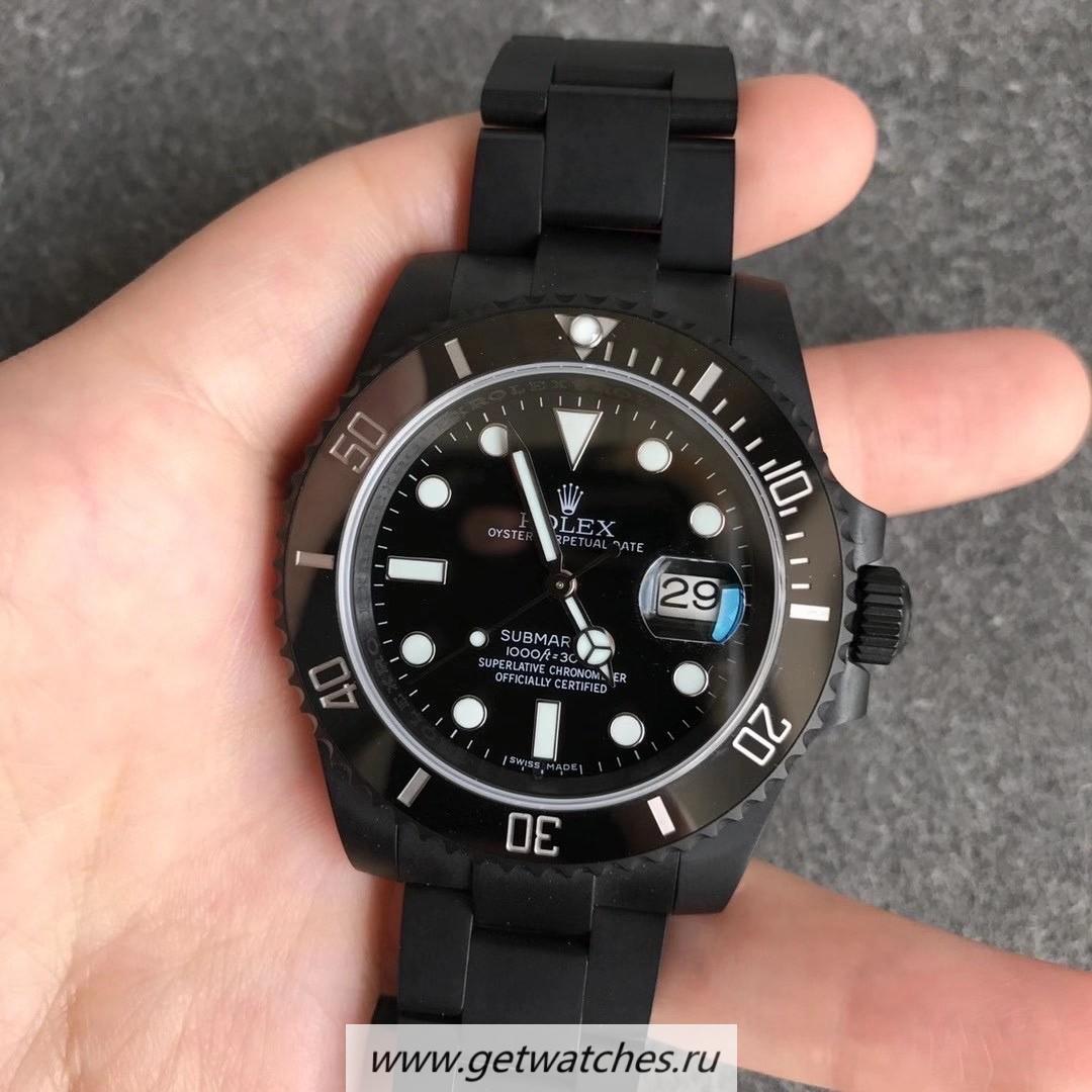 Shop R01ex Submariner Date TWF PVD Black Dial 2824