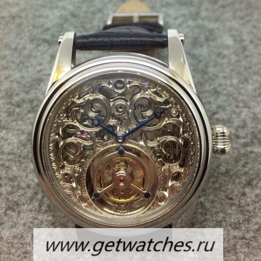Replica Blancpain Tourbillon SS Skeleton Dial Tourbillon