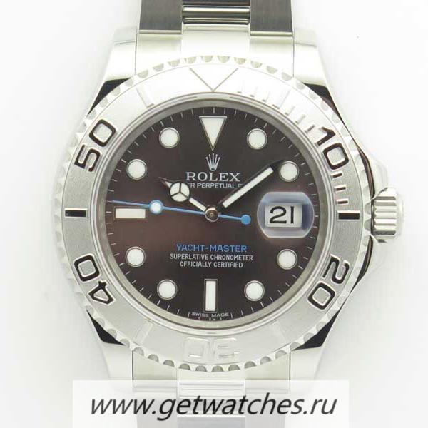 Replica R01ex Yacht-Master 40 116622 GMF SS 904L Black Dial 2836